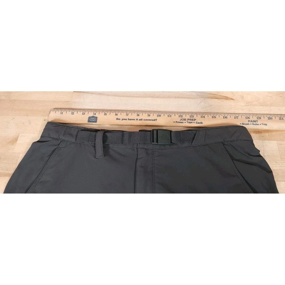 The North Face Hiking Shorts Mens Size 36 Gray Belted Stretch